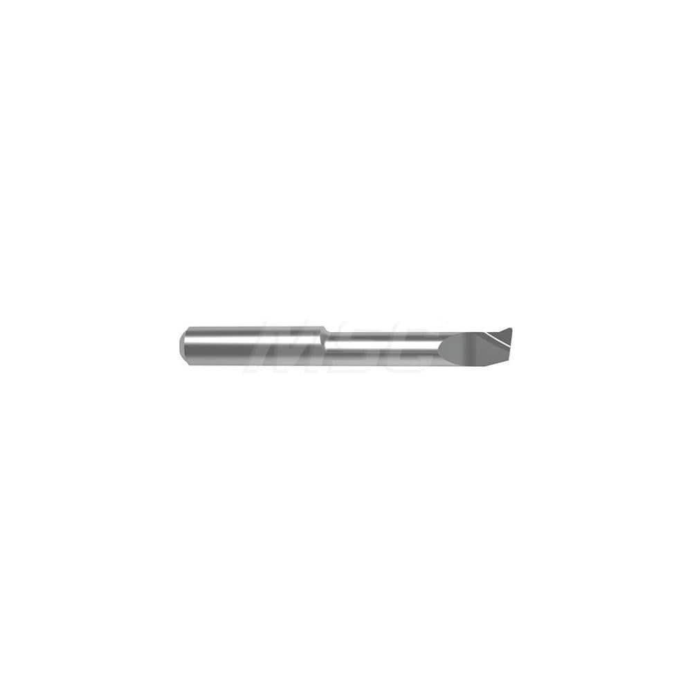 Internal Boring Bar: 0.315″ Min Bore, 1.4567″ Max Depth, Right Hand Cut, Carbide 2.4409″ OAL, 0.0039″ Corner Radius