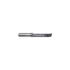 Internal Boring Bar: 0.315″ Min Bore, 1.063″ Max Depth, Right Hand Cut, Carbide 2.0472″ OAL, 0.0039″ Corner Radius