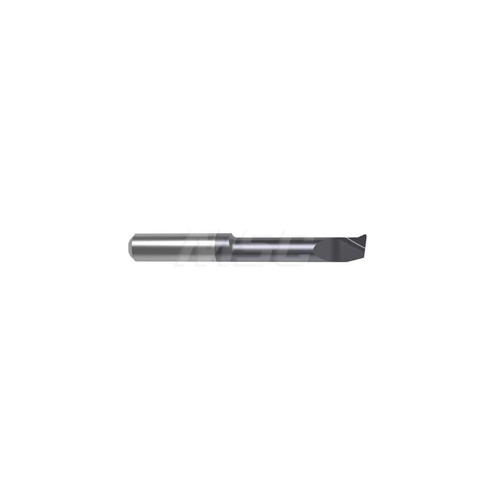 Internal Boring Bar: 0.315″ Min Bore, 0.6693″ Max Depth, Right Hand Cut, Carbide 1.6535″ OAL, 0.0039″ Corner Radius