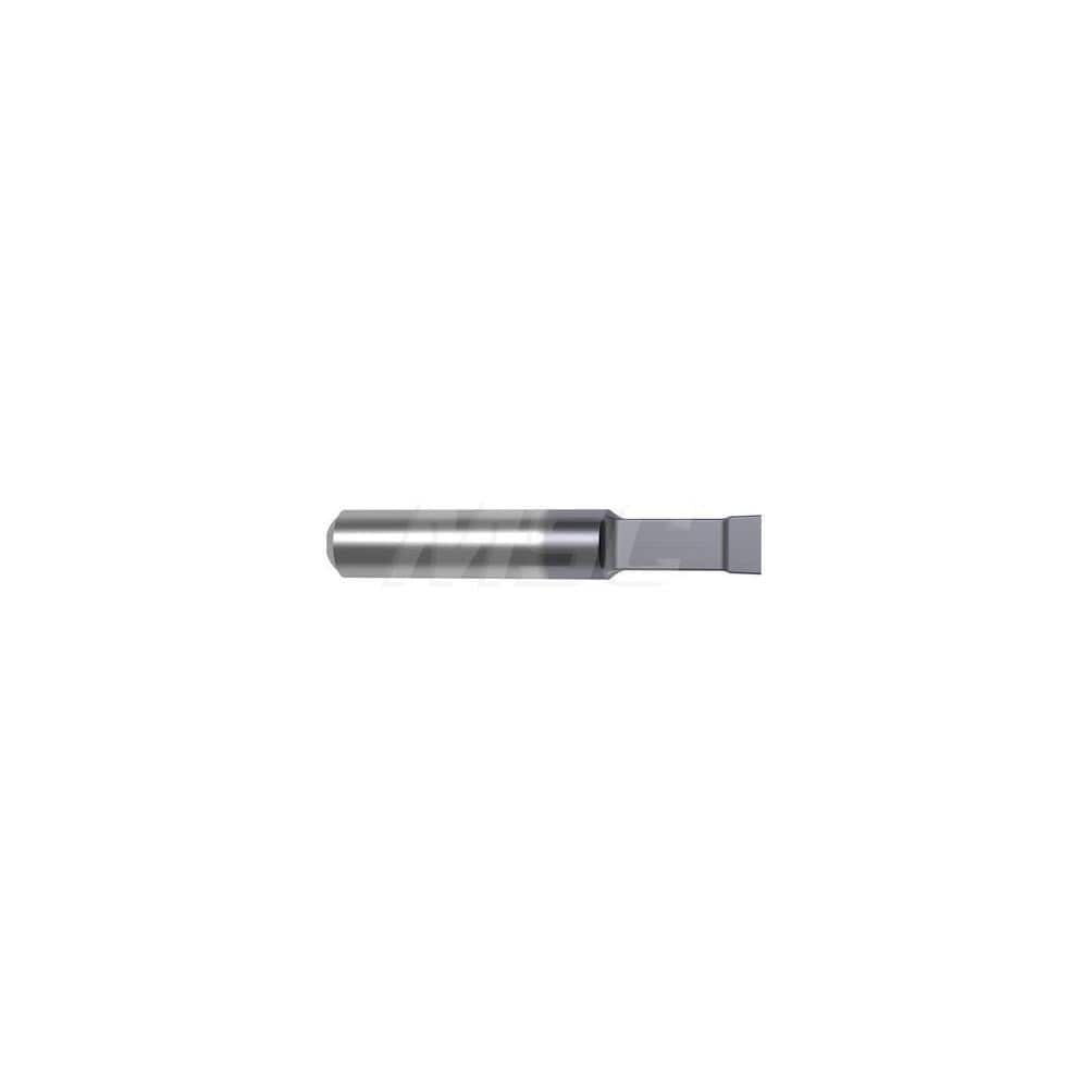 Internal Boring Bar: 0.3937″ Min Bore, 0.4724″ Max Depth, Neutral, Carbide 1.6535″ OAL, 0.0079″ Corner Radius