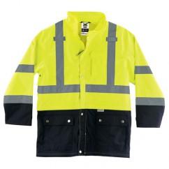 8365BK 5XL LIM/BLK FRONT RAIN JACKET - Americas Industrial Supply