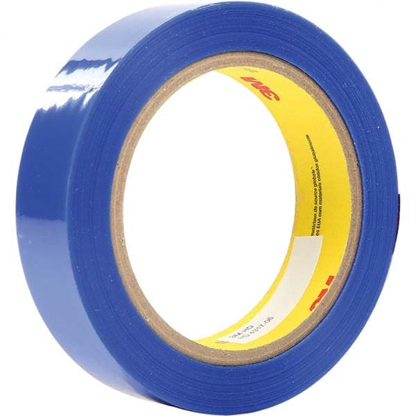 3M - 72 Yd x 12" Blue Polyester Film Tape - Americas Industrial Supply