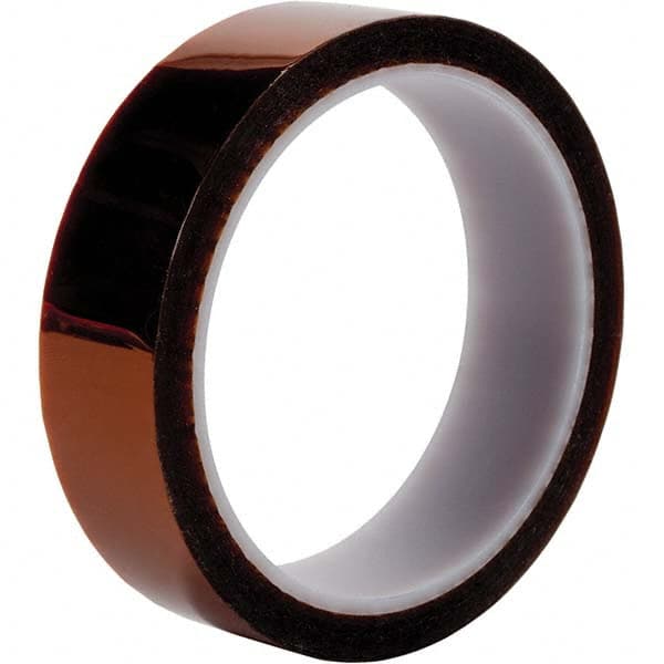 3M - 36 Yd x 3" Amber Polyimide Film Tape - Americas Industrial Supply