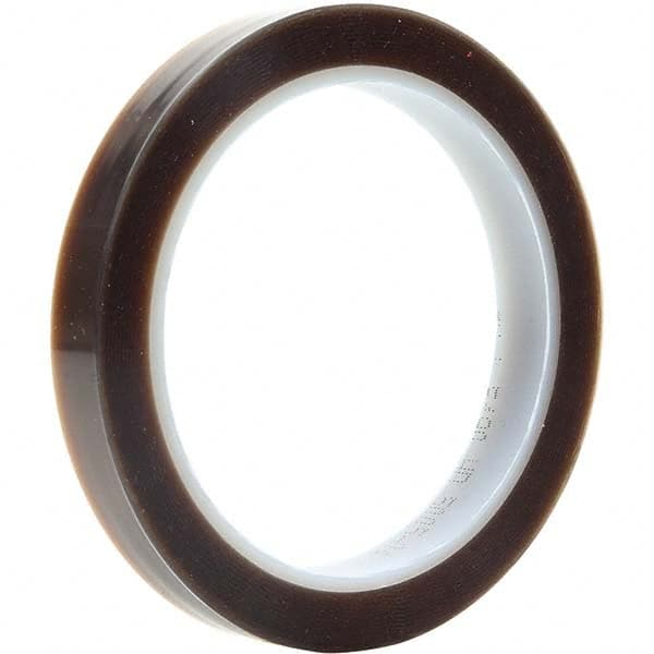 3M - 11 Yd x 14" Brown PTFE Film Tape - Americas Industrial Supply