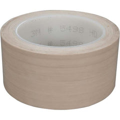 3M - 36 Yd x 14" Beige PTFE Film Tape - Americas Industrial Supply