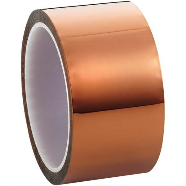 3M - 36 Yd x 19.7" Amber Polyimide Film Tape - Americas Industrial Supply