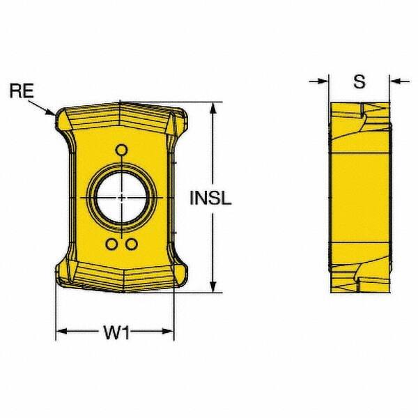 Sandvik Coromant - Indexable Drill Inserts Insert Style: DS20 Insert Size: 0407 - Americas Industrial Supply