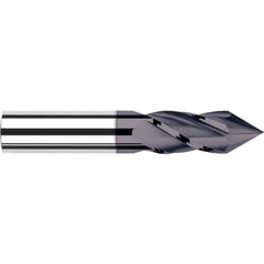Harvey Tool - 5/64" Diam, 1/4" LOC, 4 Flute 60° Point Angle Solid Carbide Drill Mill - Exact Industrial Supply