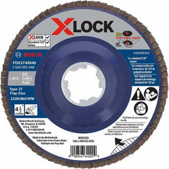 Bosch - Flap Discs Abrasive Type: Coated Flap Disc Type: Type 27 - Americas Industrial Supply