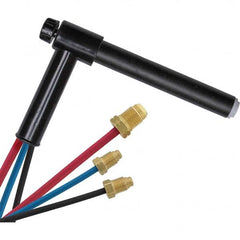 PRO-SOURCE - 250 Amp 25' Rubber Outfit 22A Water Cooled TIG Welding Torch Kit - Americas Industrial Supply