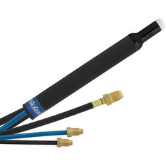 PRO-SOURCE - 500 Amp 25' Rubber Outfit 18P Water Cooled TIG Welding Torch Kit - Americas Industrial Supply