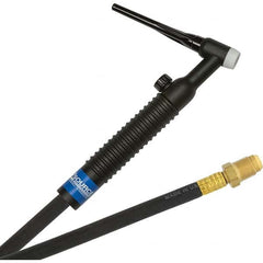 PRO-SOURCE - 200 Amp 12-1/2' Rubber Outfit 26V Air Cooled TIG Welding Torch Kit - Americas Industrial Supply