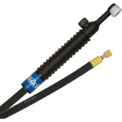 PRO-SOURCE - 80 Amp 12-1/2' Rubber Outfit 24VN Air Cooled TIG Welding Torch Kit - Americas Industrial Supply