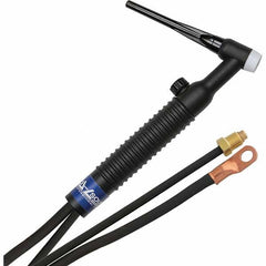 PRO-SOURCE - 200 Amp 12-1/2' Rubber Outfit 26FV Air Cooled TIG Welding Torch Kit - Americas Industrial Supply