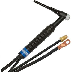 PRO-SOURCE - 200 Amp 12-1/2' Rubber Outfit 26F Air Cooled TIG Welding Torch Kit - Americas Industrial Supply
