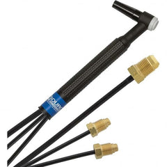 PRO-SOURCE - 250 Amp 12-1/2' Rubber Outfit 20M Water Cooled TIG Welding Torch Kit - Americas Industrial Supply