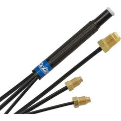 PRO-SOURCE - 250 Amp 12-1/2' Rubber Outfit 20P Water Cooled TIG Welding Torch Kit - Americas Industrial Supply