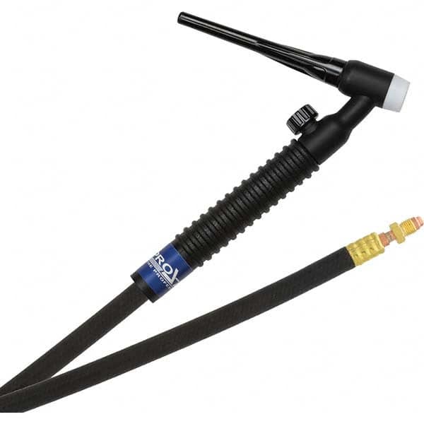 PRO-SOURCE - 150 Amp 12-1/2' Rubber Outfit 17V Air Cooled TIG Welding Torch Kit - Americas Industrial Supply
