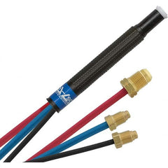 PRO-SOURCE - 250 Amp 12-1/2' Rubber Outfit 20P Water Cooled TIG Welding Torch Kit - Americas Industrial Supply