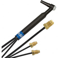 PRO-SOURCE - 250 Amp 12-1/2' Rubber Outfit 20F Water Cooled TIG Welding Torch Kit - Americas Industrial Supply