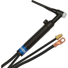 PRO-SOURCE - 200 Amp 12-1/2' Rubber Outfit 26FV Air Cooled TIG Welding Torch Kit - Americas Industrial Supply