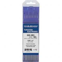 PRO-SOURCE - Tungsten Electrodes Type: E3 Diameter (Inch): 3/32 - Americas Industrial Supply