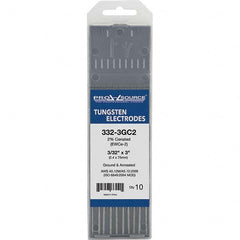 PRO-SOURCE - Tungsten Electrodes Type: 2% Ceriated Diameter (Inch): 3/32 - Americas Industrial Supply