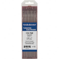 PRO-SOURCE - Tungsten Electrodes Type: Zirconiated Diameter (Inch): 1/16 - Americas Industrial Supply