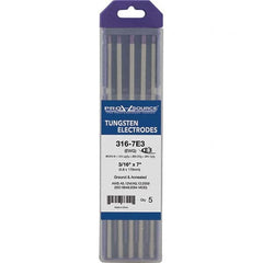 PRO-SOURCE - Tungsten Electrodes Type: E3 Diameter (Inch): 3/16 - Americas Industrial Supply