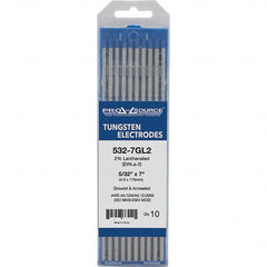 PRO-SOURCE - Tungsten Electrodes Type: 2% Lanthanated Diameter (Inch): 5/32 - Americas Industrial Supply