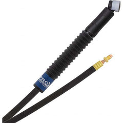 PRO-SOURCE - 80 Amp 25' Rubber Outfit 24FMT Air Cooled TIG Welding Torch Kit - Americas Industrial Supply