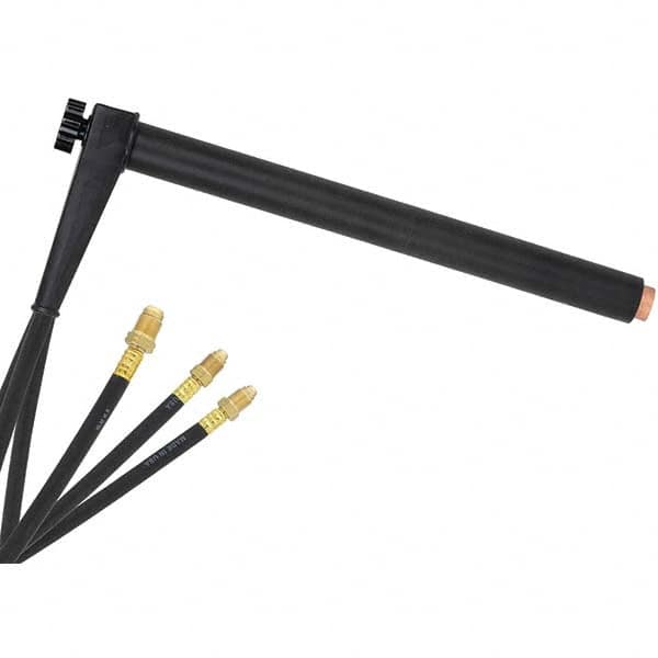 PRO-SOURCE - 500 Amp 12-1/2' Rubber Outfit 27B Water Cooled TIG Welding Torch Kit - Americas Industrial Supply