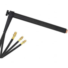 PRO-SOURCE - 500 Amp 12-1/2' Rubber Outfit 27B Water Cooled TIG Welding Torch Kit - Americas Industrial Supply
