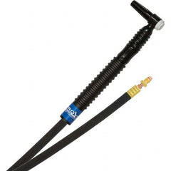 PRO-SOURCE - 125 Amp 12-1/2' Rubber Outfit 9FMT Air Cooled TIG Welding Torch Kit - Americas Industrial Supply