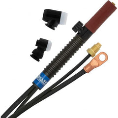 PRO-SOURCE - 150 Amp 12-1/2' Rubber Outfit 150M Air Cooled TIG Welding Torch Kit - Americas Industrial Supply