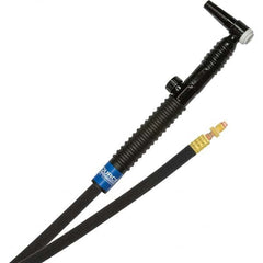 PRO-SOURCE - 125 Amp 12-1/2' Rubber Outfit 9FVMT Air Cooled TIG Welding Torch Kit - Americas Industrial Supply