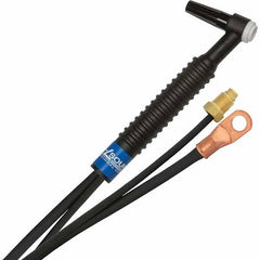 PRO-SOURCE - 125 Amp 12-1/2' Rubber Outfit 9F Air Cooled TIG Welding Torch Kit - Americas Industrial Supply