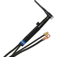PRO-SOURCE - 200 Amp 25' Rubber Outfit 26FVMT Air Cooled TIG Welding Torch Kit - Americas Industrial Supply
