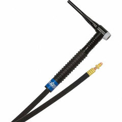 PRO-SOURCE - 150 Amp 12-1/2' Rubber Outfit 17FMT Air Cooled TIG Welding Torch Kit - Americas Industrial Supply