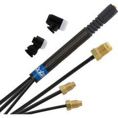 PRO-SOURCE - 250 Amp 25' Rubber Outfit 225M Air Cooled TIG Welding Torch Kit - Americas Industrial Supply