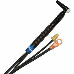 PRO-SOURCE - 125 Amp 12-1/2' Rubber Outfit 9FMT Air Cooled TIG Welding Torch Kit - Americas Industrial Supply