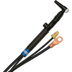 PRO-SOURCE - 125 Amp 25' Rubber Outfit 9FVMT Air Cooled TIG Welding Torch Kit - Americas Industrial Supply