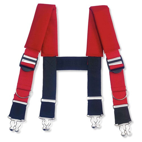 GB5092 S Red Suspenders-Quick Adj - Exact Industrial Supply
