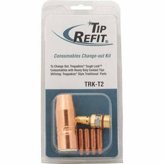 PRO-SOURCE - 0.035" to 4/89" Wire OD, MIG Welder Diffuser Kit - Americas Industrial Supply