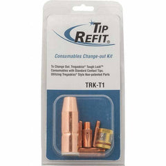 PRO-SOURCE - 0.035" to 4/89" Wire OD, MIG Welder Diffuser Kit - Americas Industrial Supply