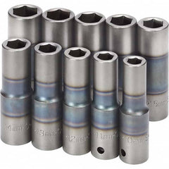 SK - Socket Sets Measurement Type: Metric Drive Size: 1/2 - Americas Industrial Supply