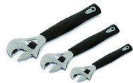 3 Piece Ratcheting Adjustable Wrench Set - Americas Industrial Supply