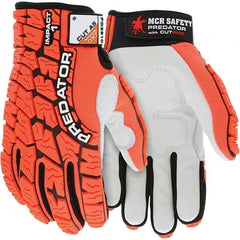 MCR Safety - Size 2XL, ANSI Cut Lvl A5, Puncture Lvl 5, Abrasion Lvl 4, Synthetic Leather Coated Cut & Puncture Resistant Gloves - Americas Industrial Supply