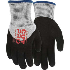 MCR Safety - Size L, ANSI Cut Lvl A5, Puncture Lvl 3, Abrasion Lvl 4, Foam Nitrile Coated Cut & Puncture Resistant Gloves - Americas Industrial Supply