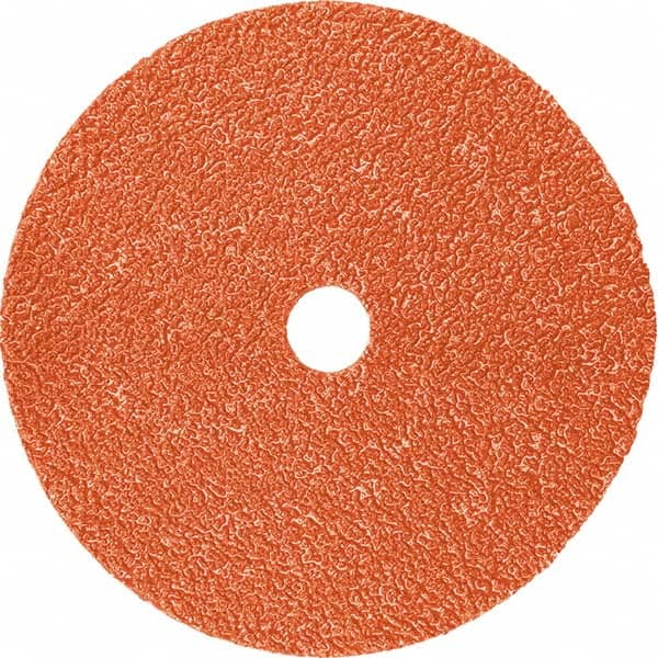 Fiber Disc: 7/8″ Hole, Ceramic Orange, Series 987C